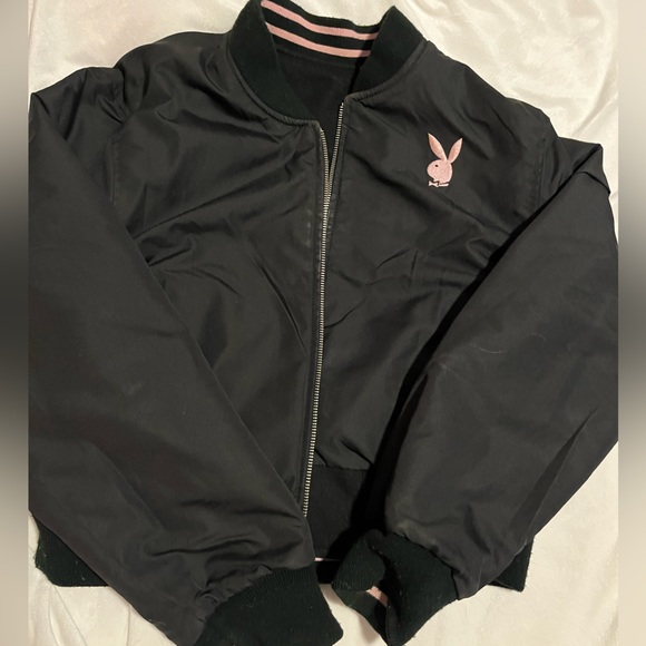 PLAYBOY Jackets & Coats Vintage Y2k Authentic Irreversible Leather